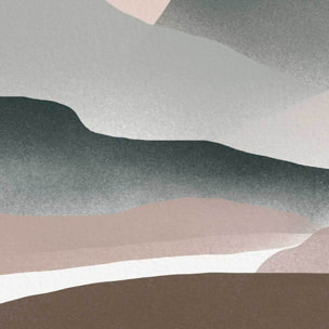 Papier peint panoramique vallon et rivière Intissé