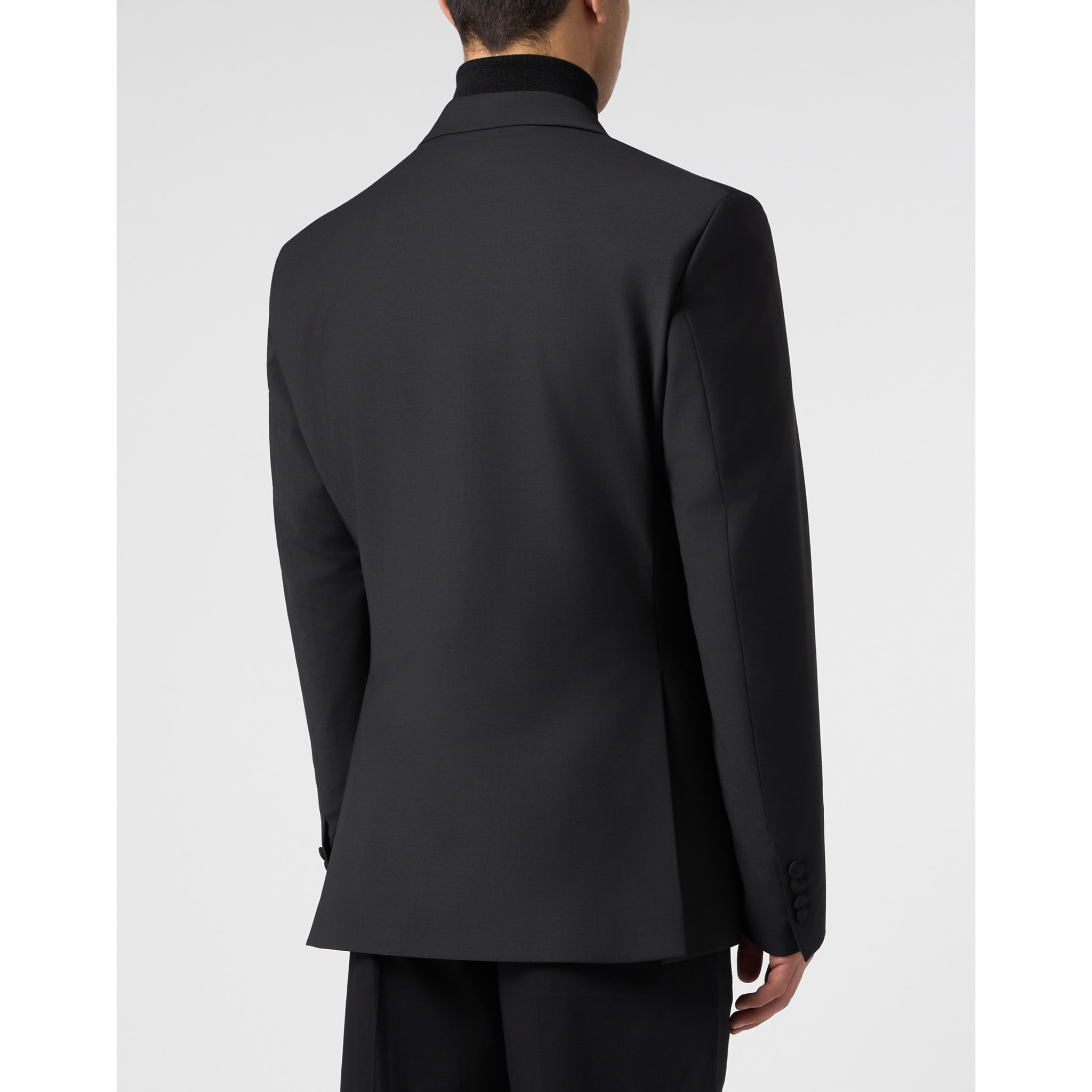 PHILIPP PLEIN Blazer With Lapel Studs