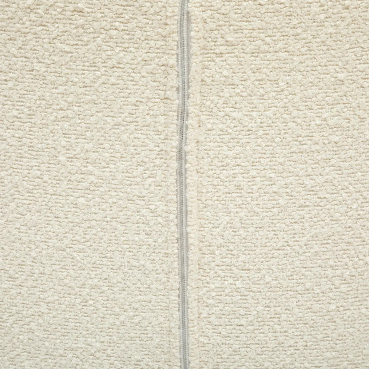 Fauteuil "Edith" en bouclette H73cm blanc