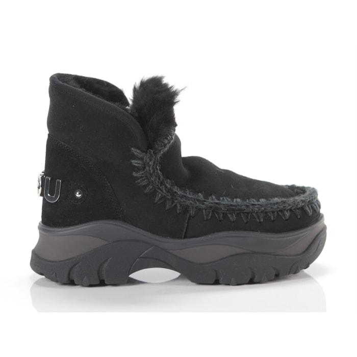 Boots Mou Chunky Sneaker Eskimo Black Nero