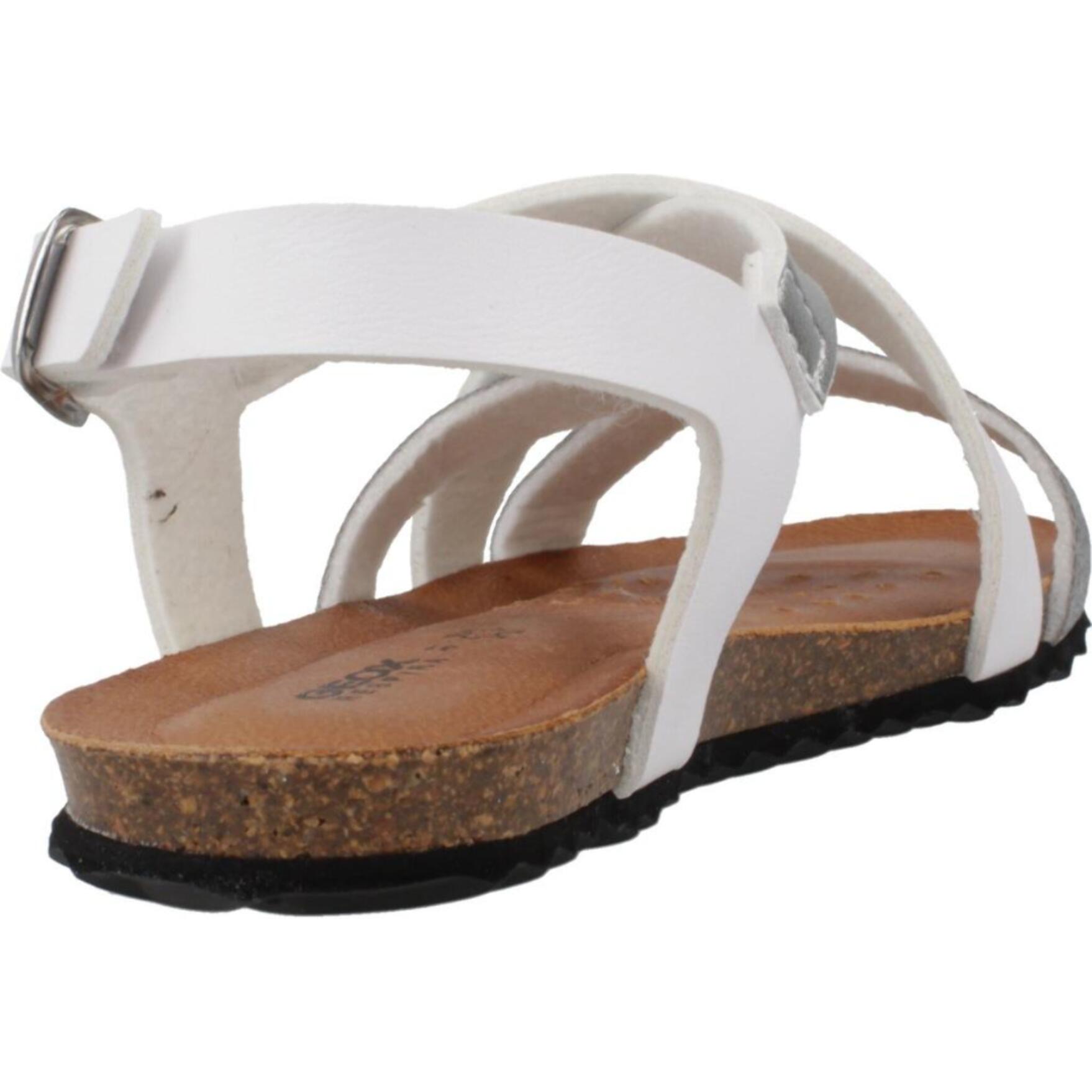 Sandalias Niña de la marca GEOX  modelo J SANDAL CHILENE GIR BLANCO
