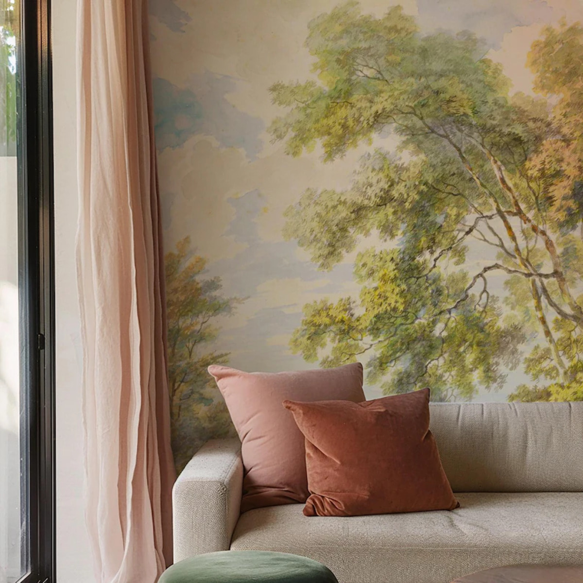 Carta da Parati Paesaggio Inglese