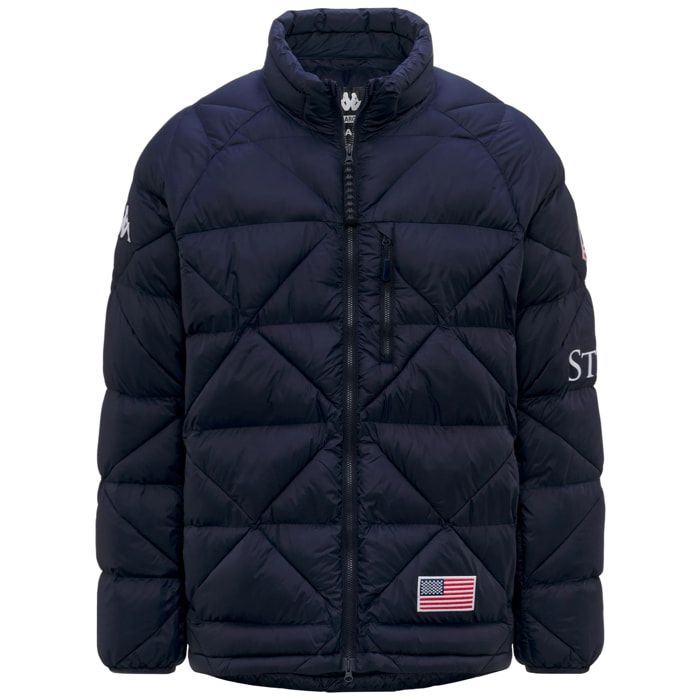 Kappa - Giacche Uomo Donna Blu - Three Us