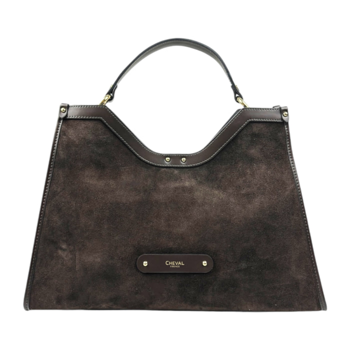 Bolso de Hombro Cheval Firenze Capri F/W Marrón Oscuro