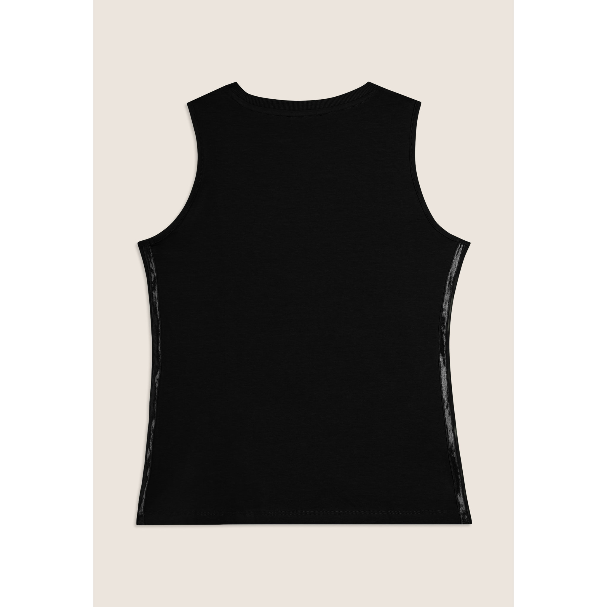 Canotta Regular con Logo FREDDY e Inserti Elastici