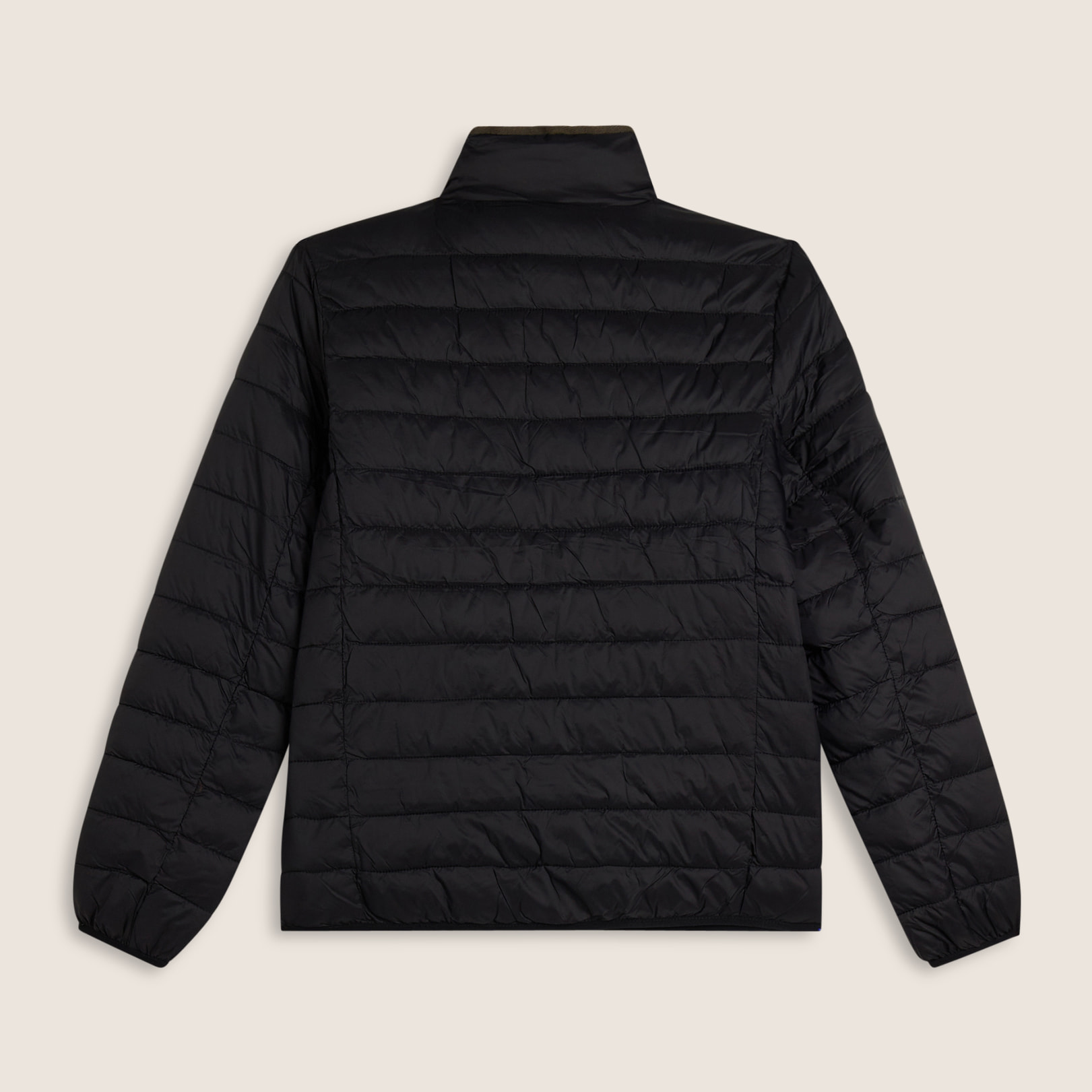 Giacca Imbottita Uomo con Collo Alto e Zip