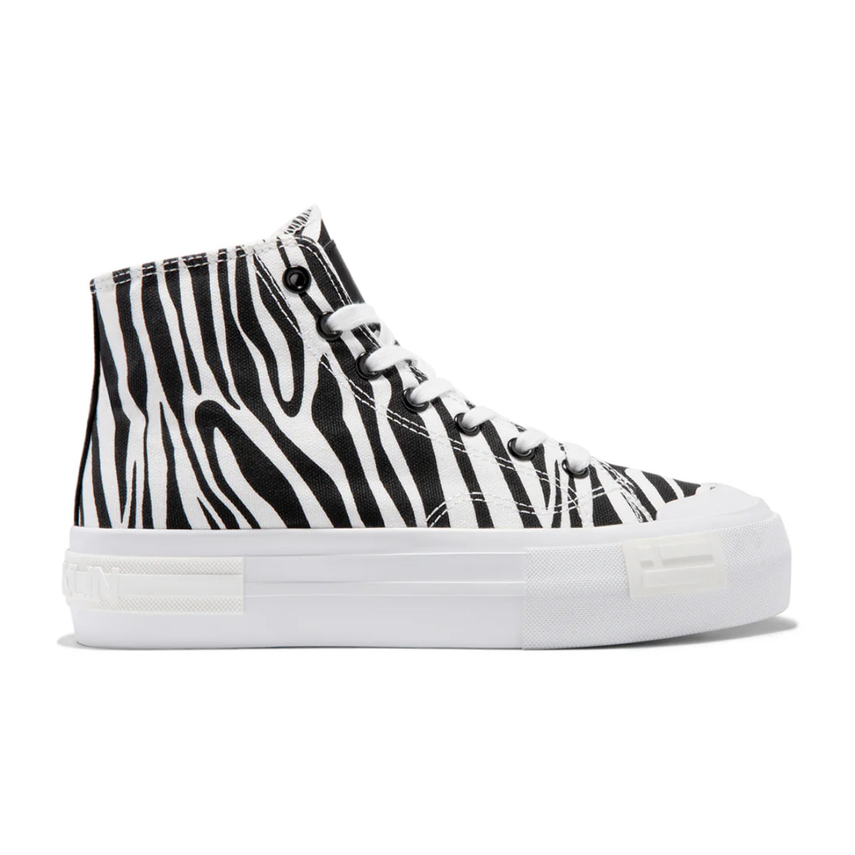 Zapatillas Altas Mujer One Way High Zebra Edition D.Franklin