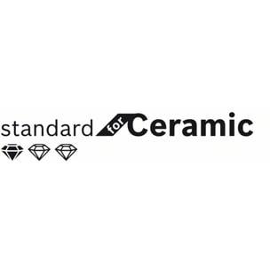Kit 2 Disques à tronçonner diamant X-Lock : 1 pour Céramic + 1 Disque universel - Lot de 2 - BOSCH - 0615997632
