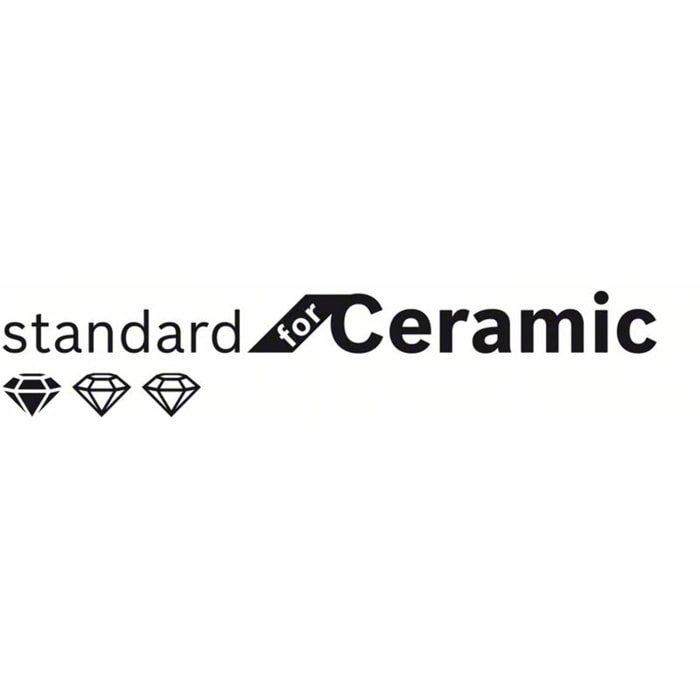 Kit 2 Disques à tronçonner diamant X-Lock : 1 pour Céramic + 1 Disque universel - Lot de 2 - BOSCH - 0615997632