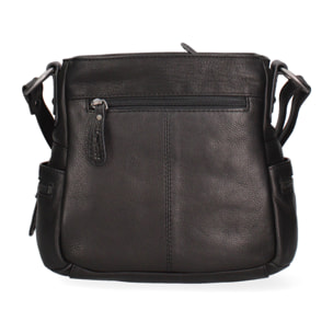 Borsa a tracolla  da uomo In Vera pelle Made in Italy 23x21x10 cm