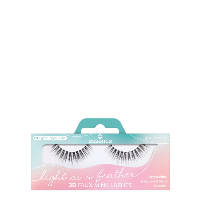 Light As a Feather 3D Faux Mink Lashes - Faux Cils 01