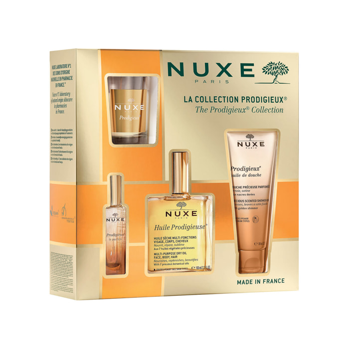 PRODIGIEUX® - Coffret La Collection - Huile Prodigieuse® 100ml + 3 Produits