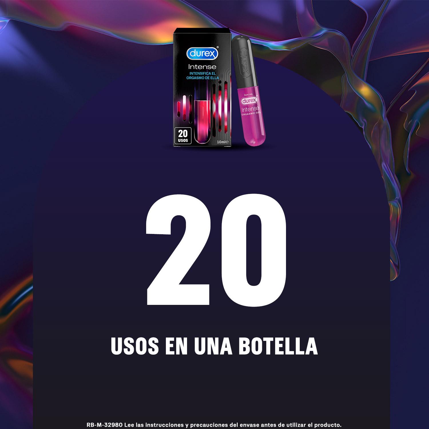 GEL INTENSIFICADOR DEL ORGASMO - 20 USOS - 10 ML