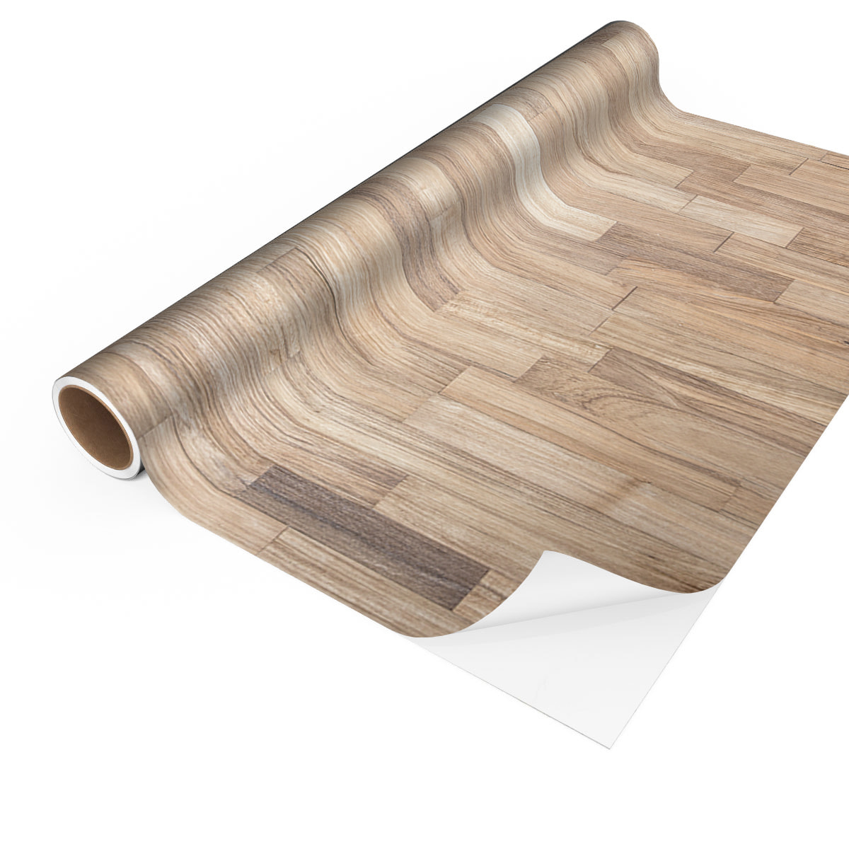 Revêtement sticker sol - PARQUET PETITS BOIS - Rouleau adhésif Protection Anti-dérapant