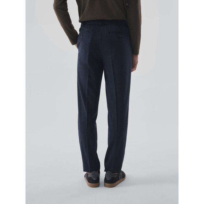 Bwork Pantalon De Costume Taille Élastique