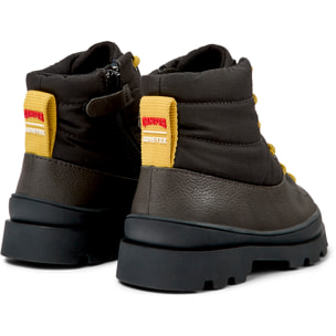 Stivaletti - CAMPER Brutus - Grigio - Tessuto tecnico / Pelle liscia