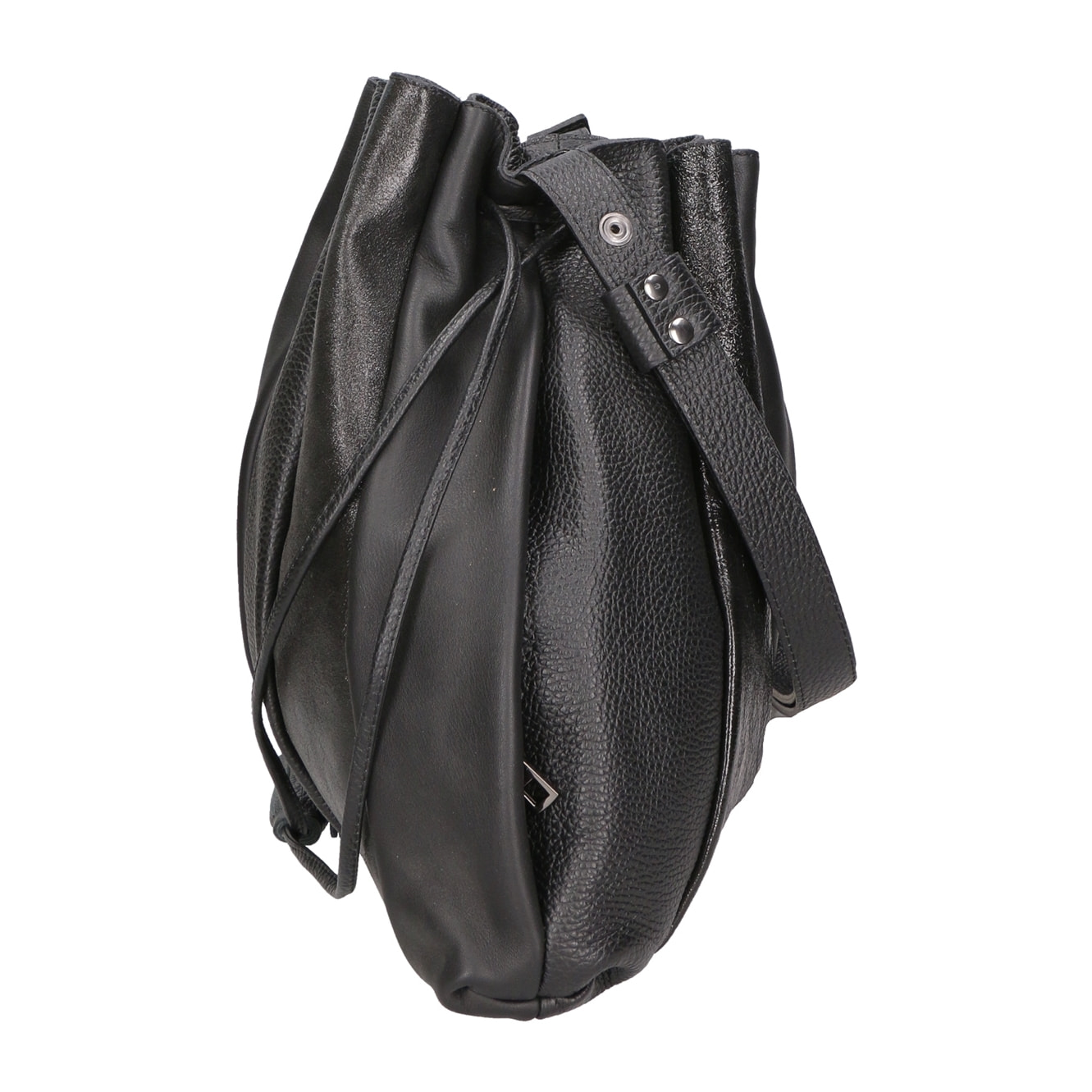 Borsa a spalla da Donna Nunzia in Vera Pelle Made in Italy 30x33x7 cm