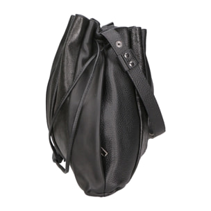 Borsa a spalla da Donna Nunzia in Vera Pelle Made in Italy 30x33x7 cm