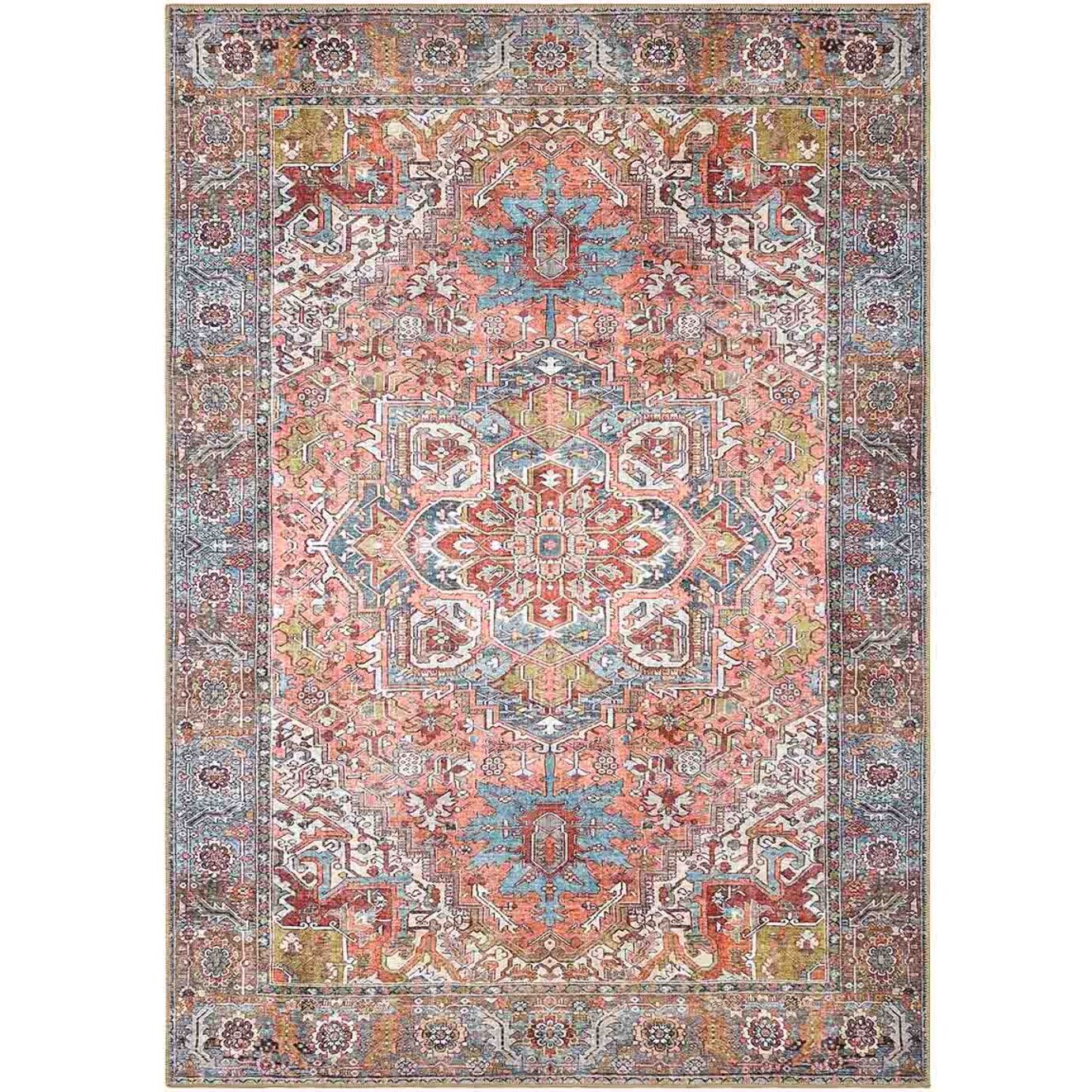 Tappeto Corridoio Ingresso Stile Persiano Multicolore