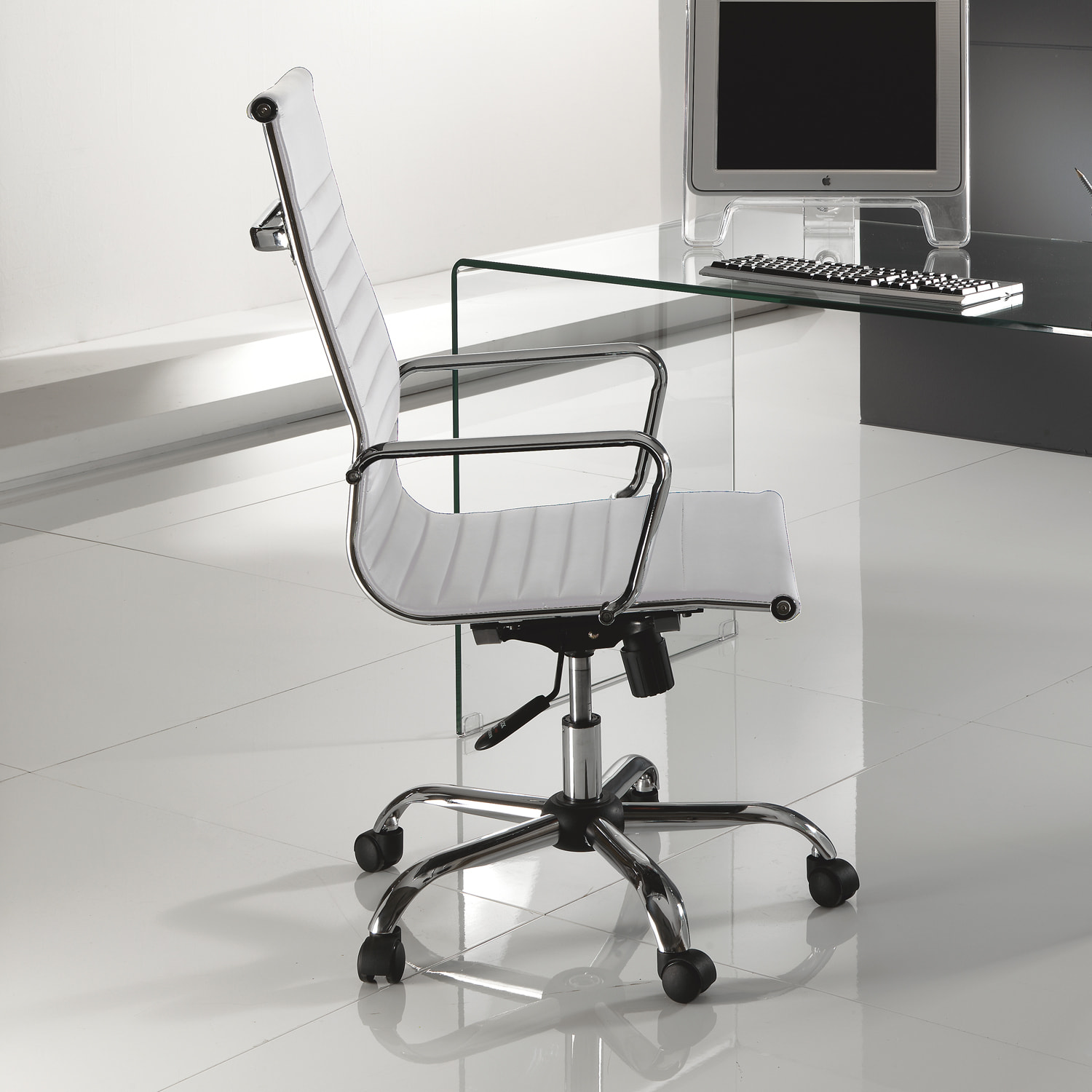 Tomasucci fauteuil de bureau TASK WHITE Blanc