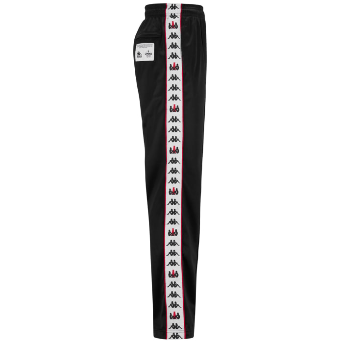 Pantaloni Kappa Uomo Carl Campari Soda Nero