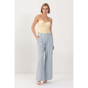 Kocca - Top bustier in pizzo Donna