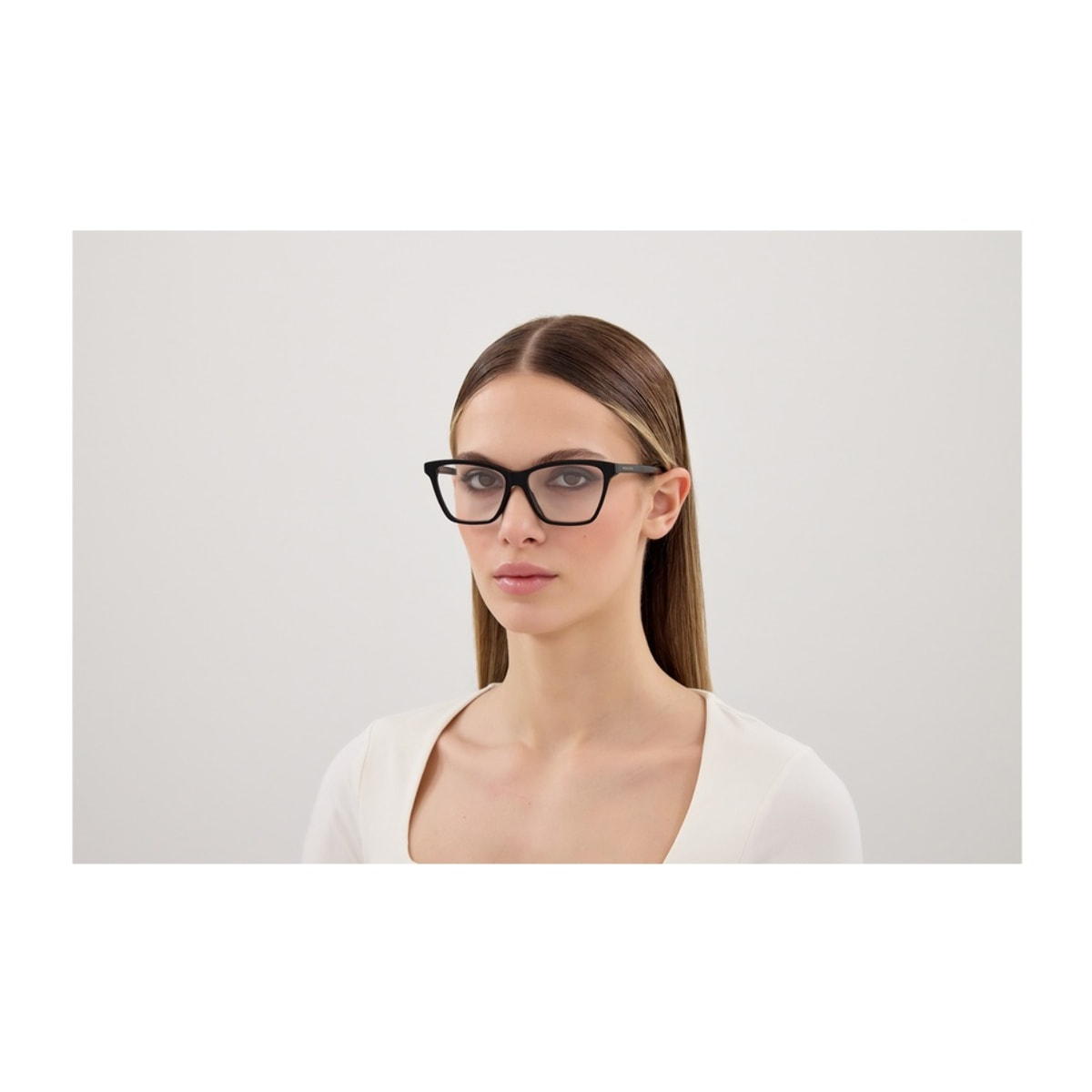 Gafas de Vista Bottega Veneta BV1421O-001 de Acetato Mujer 55 mm