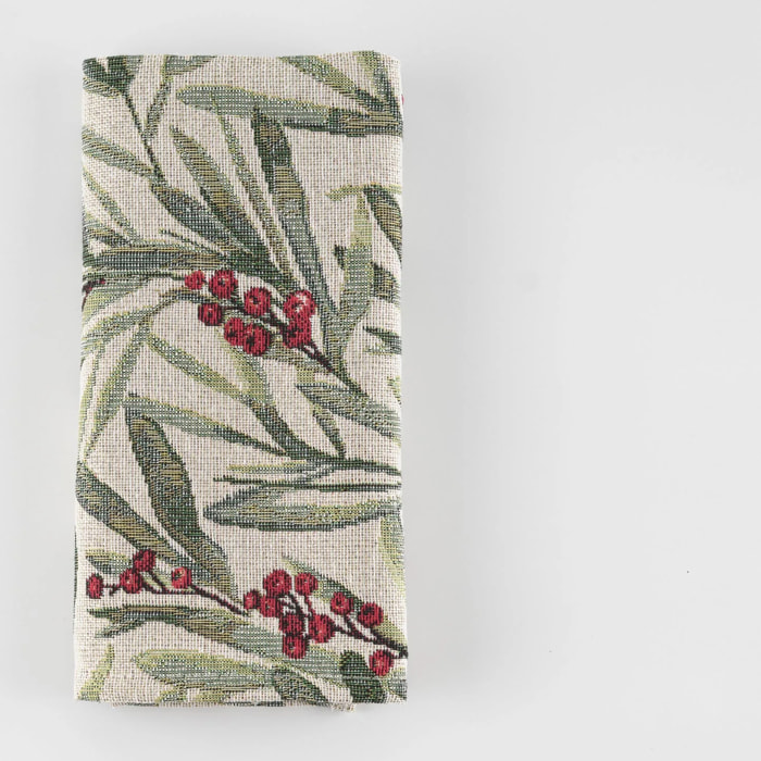 Lot de 2 Serviettes jacquard 33721 45x45 cm