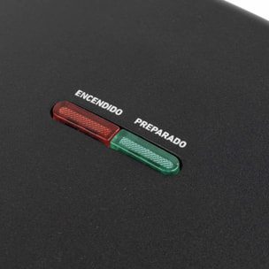 Sandwichera JATA JESW1551 para 4 sándwiches XXL. Placas antiadherentes. Fácil limpieza