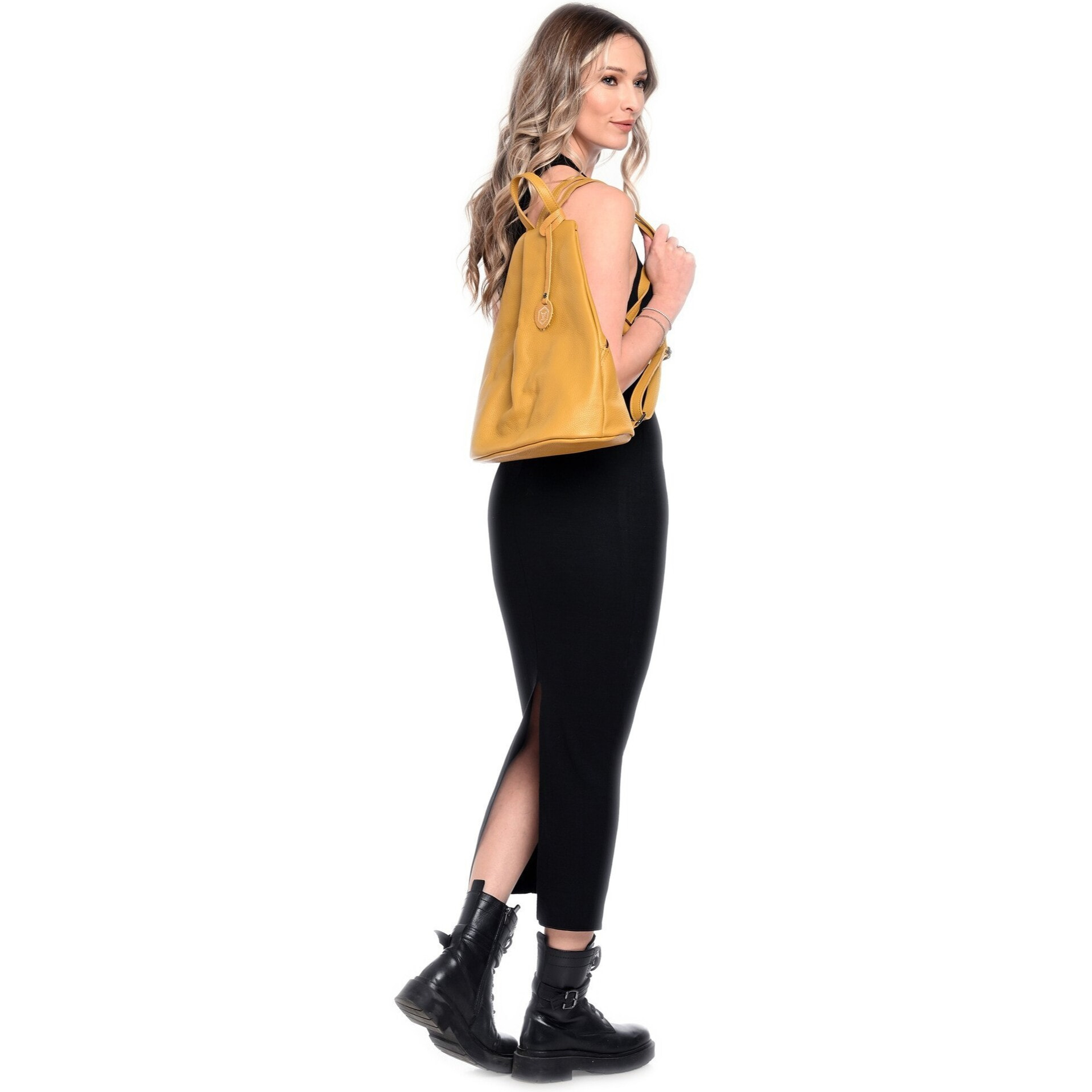 Zaino Anna Luchini Giallo