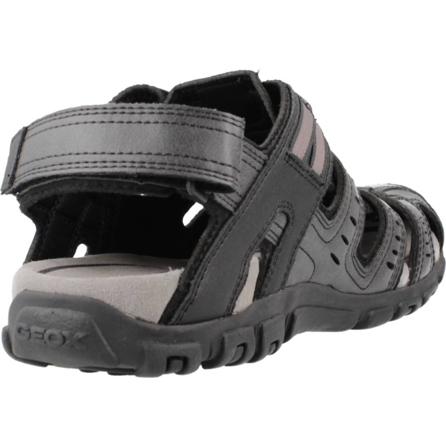 Sandalias Hombre de la marca GEOX  modelo U S STRADA C Black