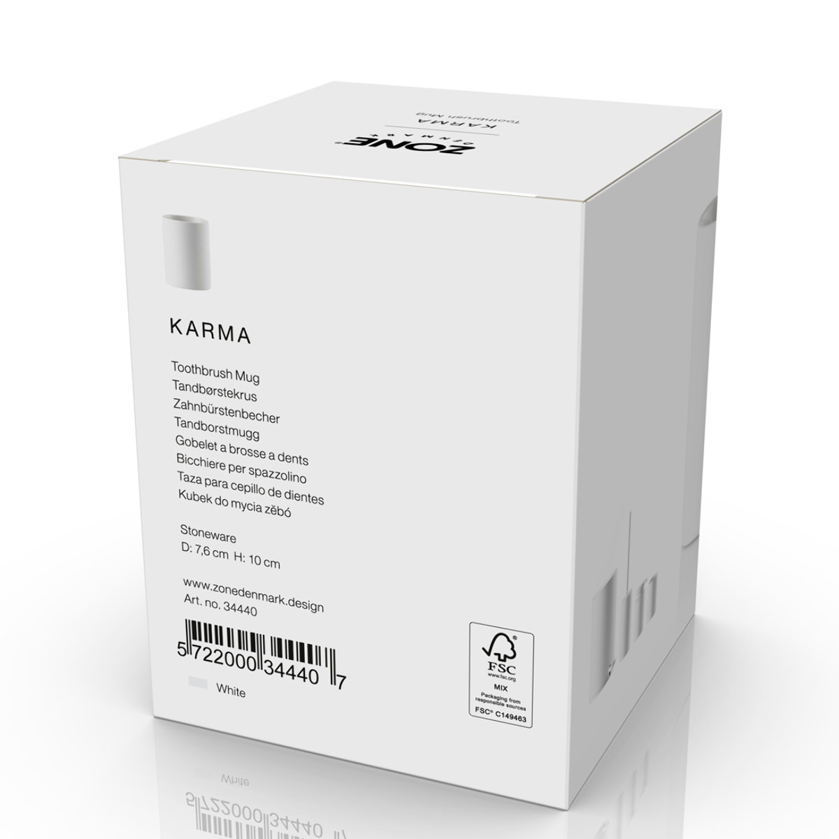 Gobelet pour brosse à dents Karma