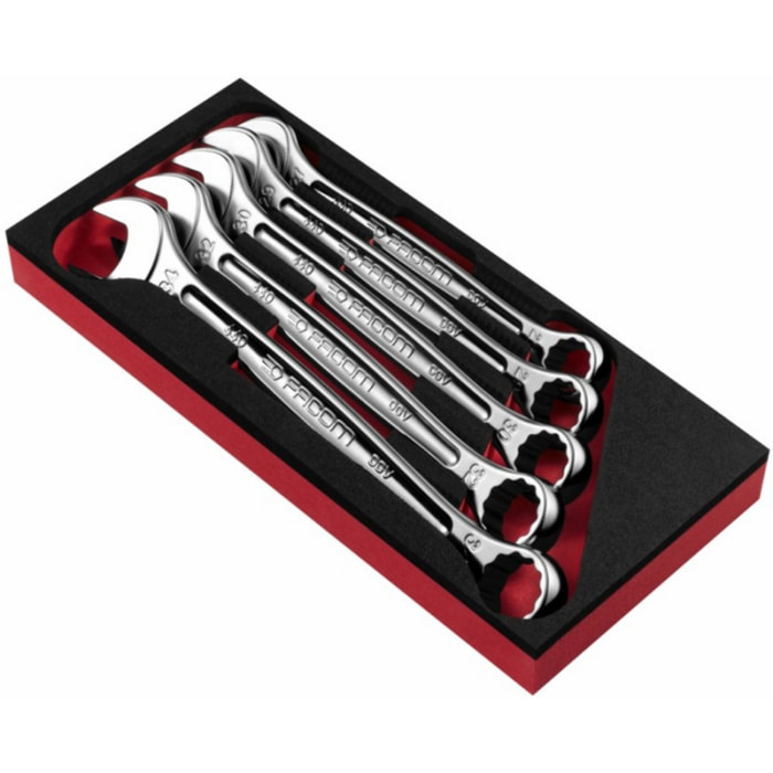 Module mousse de clés mixtes 440 grandes dimensions FACOM pour servante XL - MODM.440-2PB