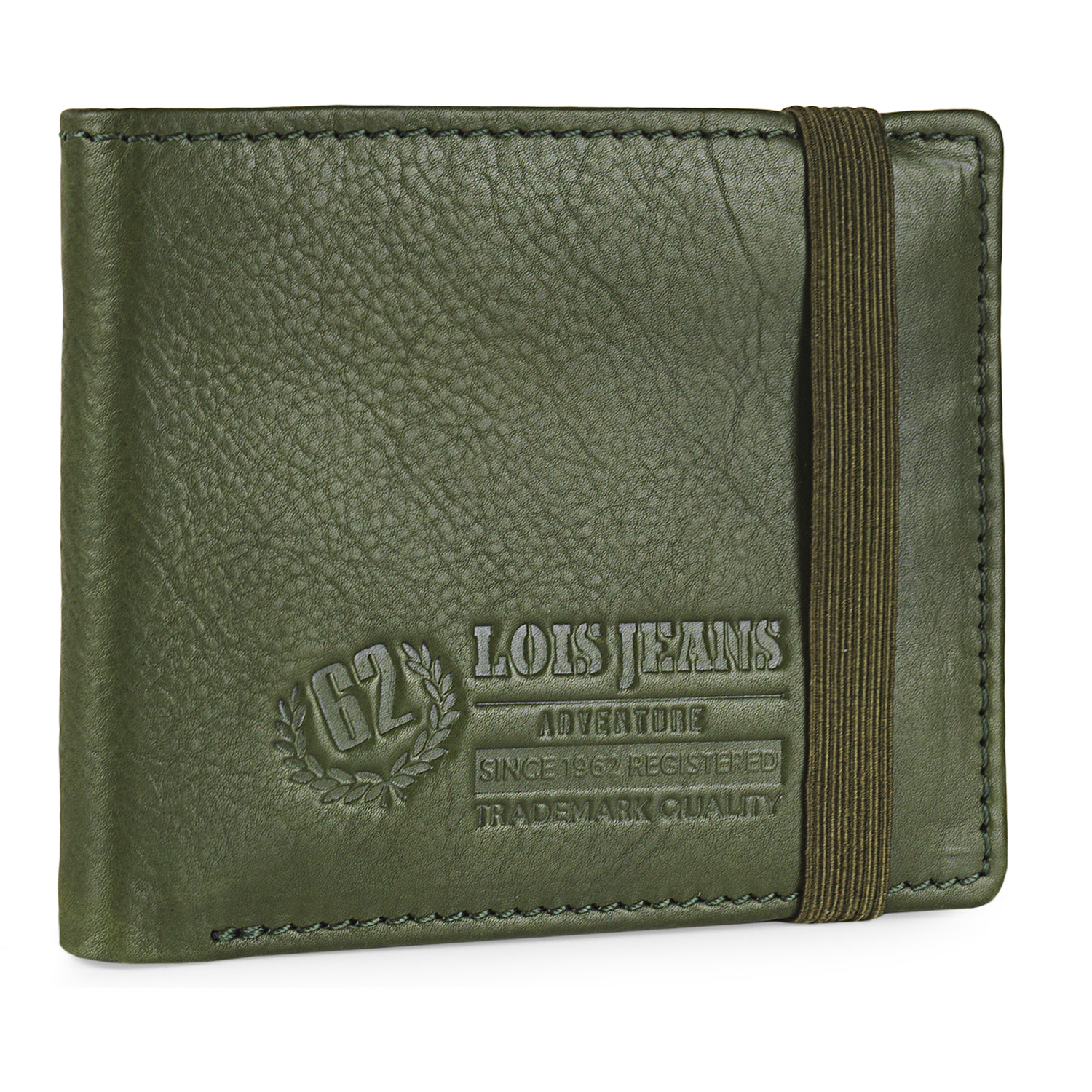 Cartera Hombre Piel Lois Atlanta Kaki