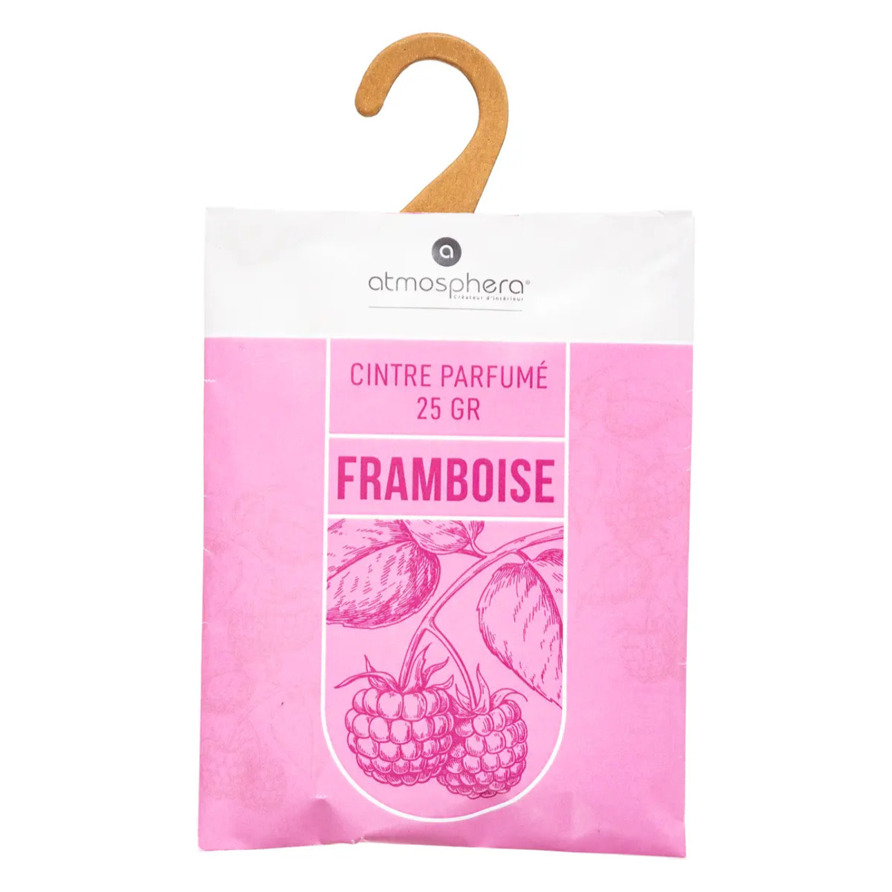 Lot de 3 cintres parfumés framboise 25g