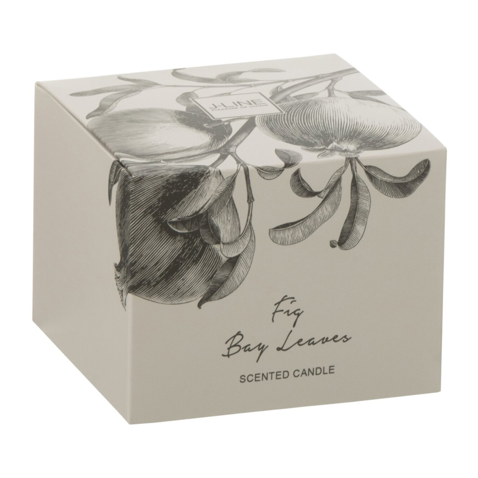 J-Line bougie parfumée Figue Baie Feuilles - small - 50H