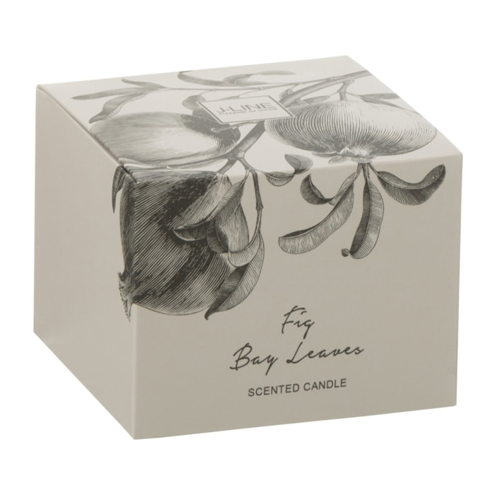 J-Line bougie parfumée Figue Baie Feuilles - small - 50H