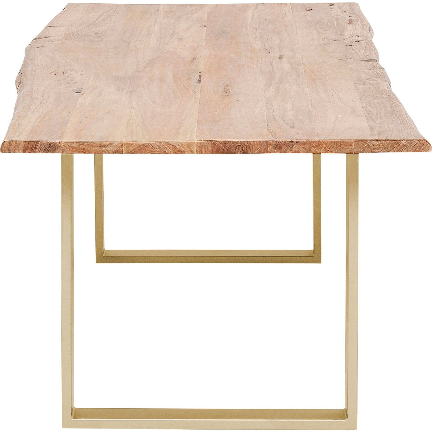 Table Harmony acacia laiton Kare Design