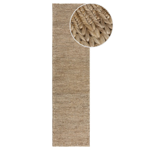 Tapis de couloir en jute DREW