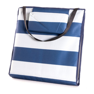 Materassino Prendisole Da Terra Reclinabile Imbottito Rigato Tindari