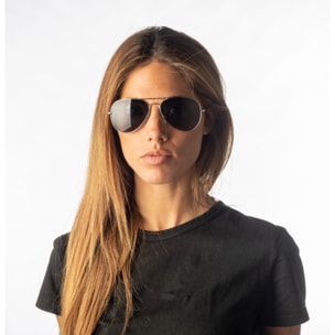 Gafas de sol OCEAN BANILA - Plata + ahumado