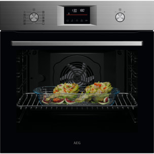 AEG Horno multifunción Serie 5000 SurroundCook con Display LED Explore GU5PB43FSM