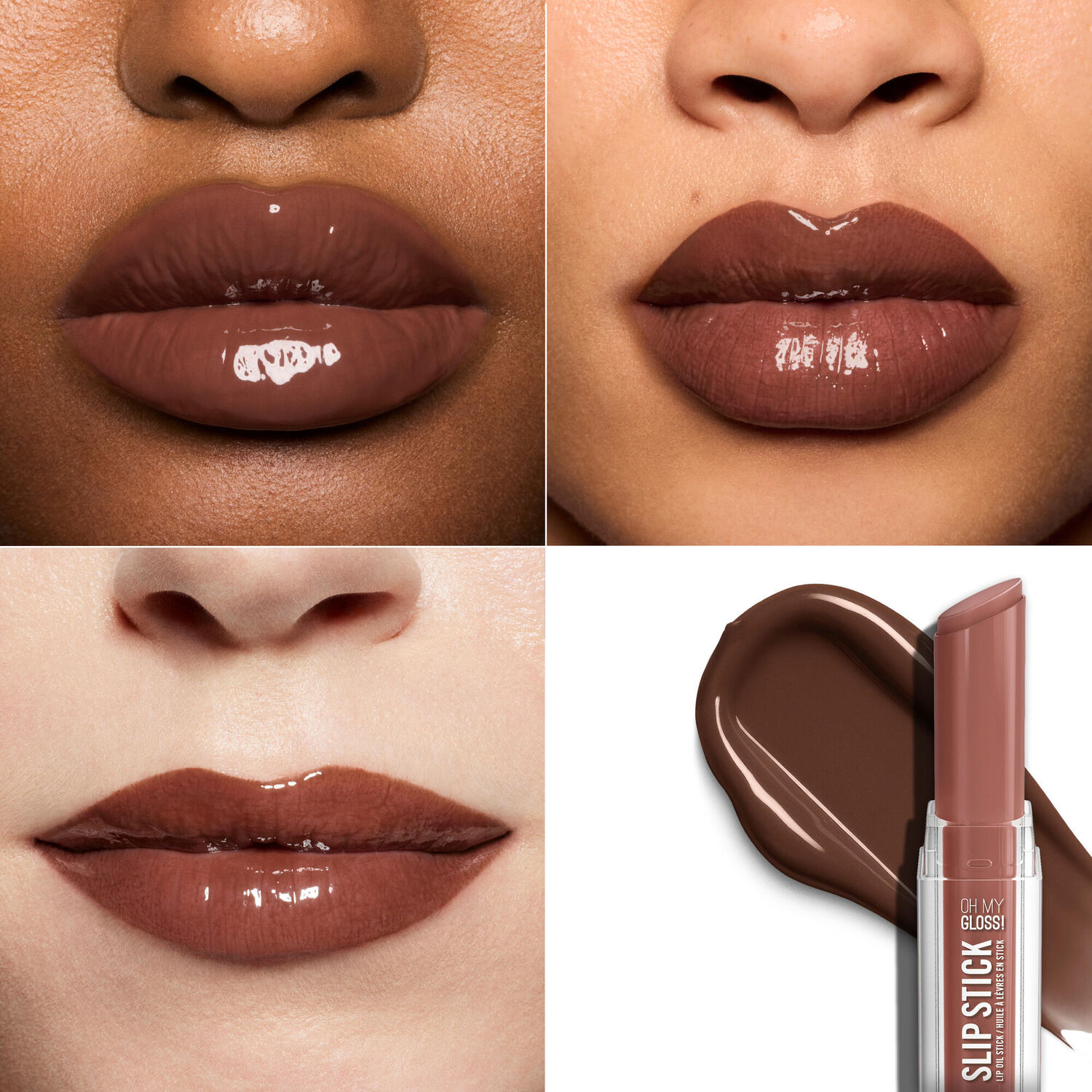 Oh My Gloss! Slip Stick - Huile à Lèvres en Stick Brillance Miroir