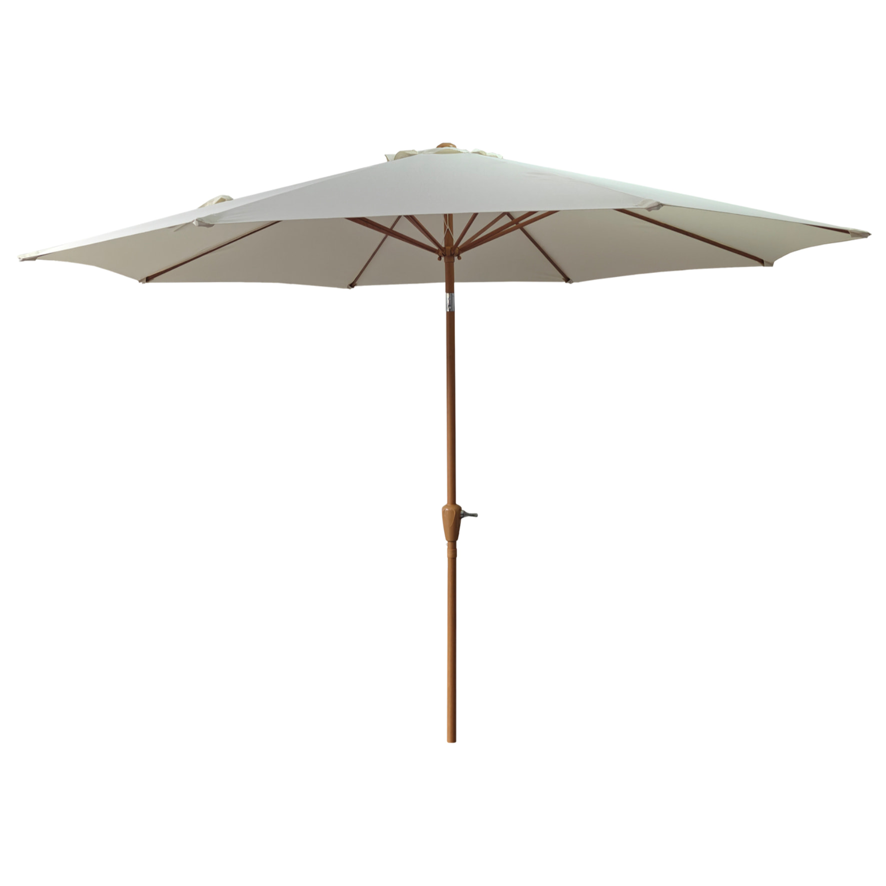 Parasol droit HAPUNA rond -