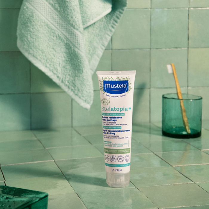 Stelatopia+ - Crème Relipidante Anti-Grattage Bio