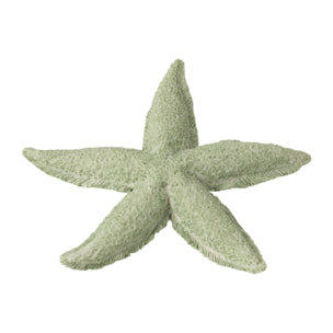 J-Line Étoile de Mer décorative - polyrésine - vert menthe - small - 2 pièces