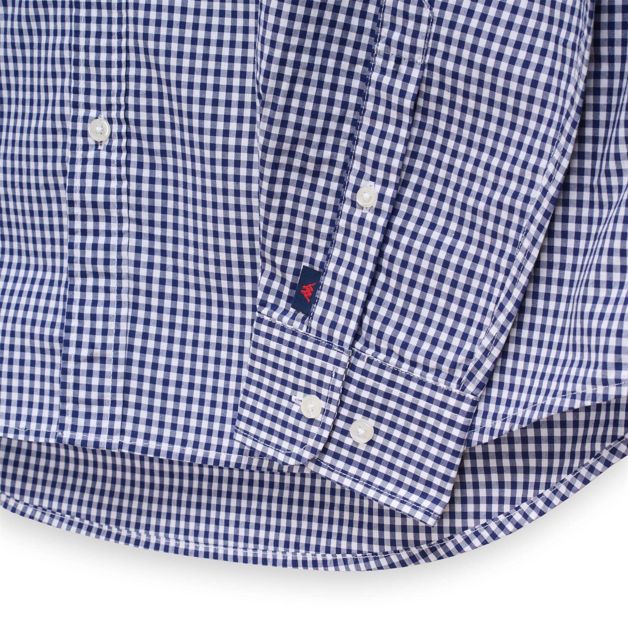 Camicie Robe di Kappa Uomo Idalgo Grigio