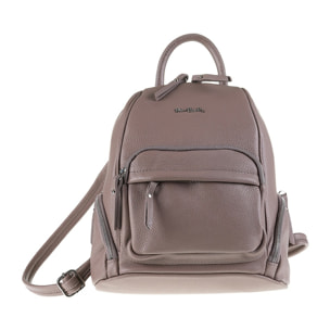 Zaino da donna in pelle Made in Italy - Modello Lunaria Pro - Casual - 28.0 x 31.0 x 14.0 cm