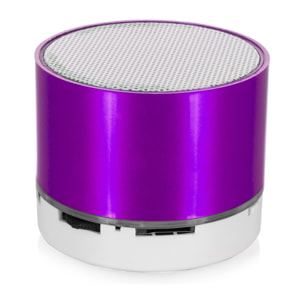Altoparlante compatto Viancos Bluetooth 3.0 di 3W, con luce led, vivavoce e radio FM.