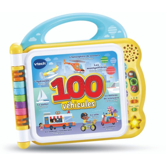 Jeu éducatif VTECH Mon imagier bilingue - 100 véhicules